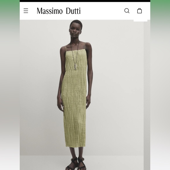 【Massimo Dutti】Contrast pleated long dress 06682595250-o6.jpg?ts=